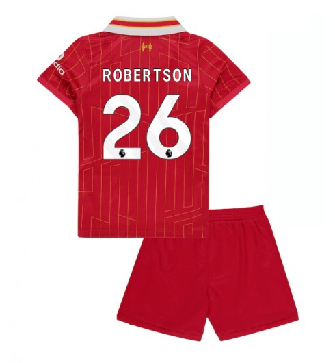 Billiga Fotbollströjor Barn Liverpool Hemmatröja 2024/25 Fotbollsställ Barn Andrew Robertson 26