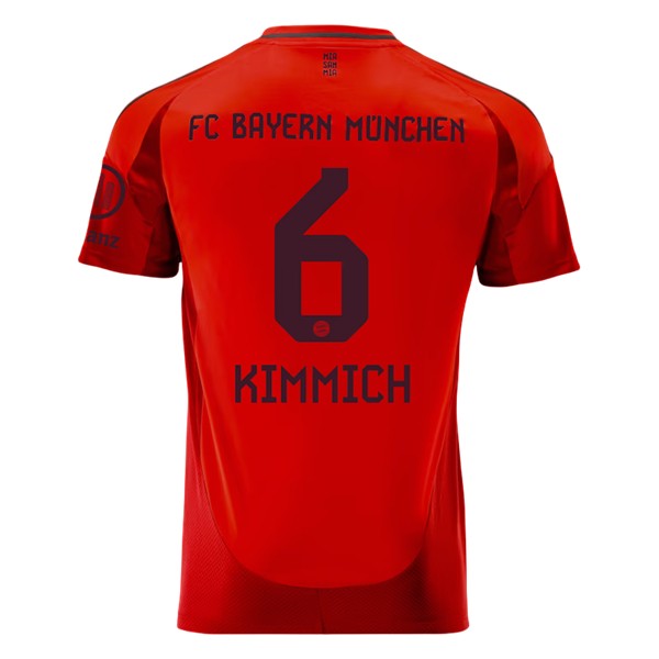 Billiga Fotbollströjor Herr FC Bayern München Hemmatröja 2024/25 Kortärmad Joshua Kimmich 6