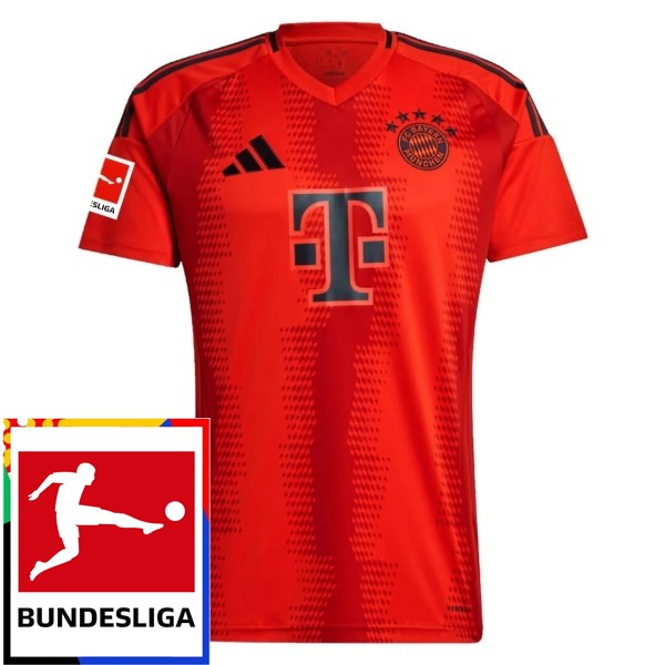 Billiga Fotbollströjor Herr FC Bayern München Hemmatröja 2024/25 Kortärmad Patch