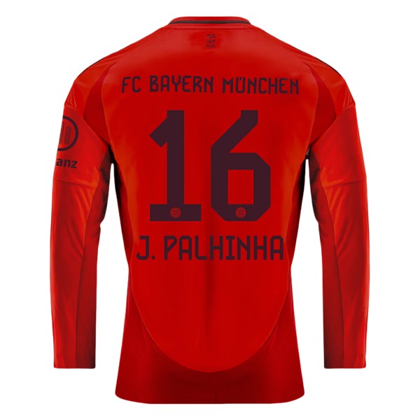 Billiga Fotbollströjor Herr FC Bayern München Hemmatröja 2024/25 Långärmad João Palhinha 16