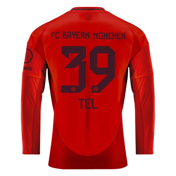 Billiga Fotbollströjor Herr FC Bayern München Hemmatröja 2024/25 Långärmad Mathys Tel 39