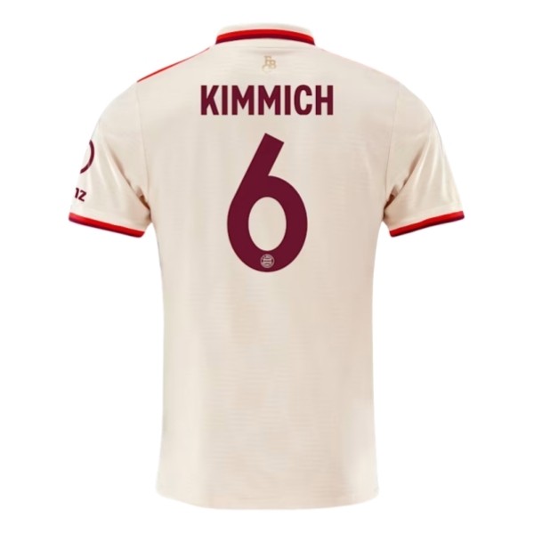 Billiga Fotbollströjor Herr FC Bayern München Tredjetröja 2024/25 Kortärmad Joshua Kimmich 6