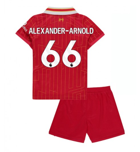 Fotbollskläder Set Barn Liverpool Hemmatröja 2024/25 med namn Alexander-Arnold 66