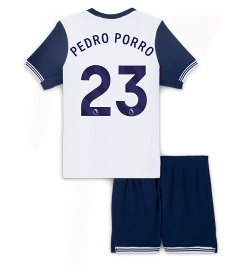 Köpa Tottenham Hotspur Hemmatröja 2024/25 Barn Matchställ Pedro Porro 23