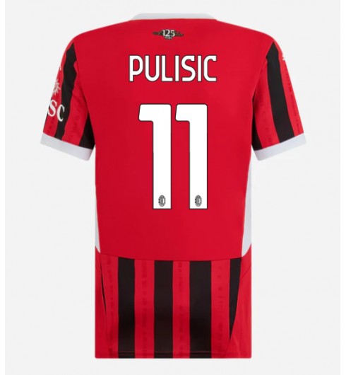 Billiga Dam AC Milan Hemmatröja 2024/25 med tryck Christian Pulisic 11