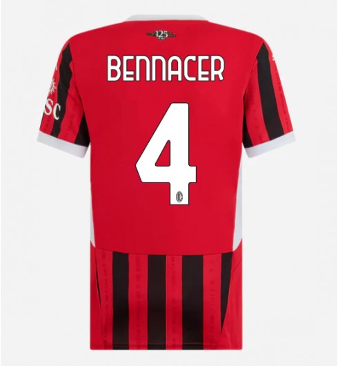 Billiga Dam AC Milan Hemmatröja 2024/25 med tryck Ismael Bennacer 4