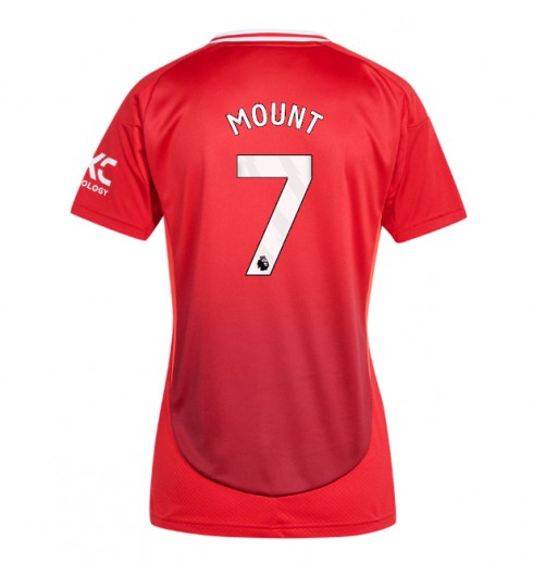 Fotbollskläder Dam Manchester United Hemmatröja 2024/25 Mason Mount 7